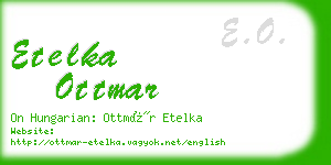 etelka ottmar business card